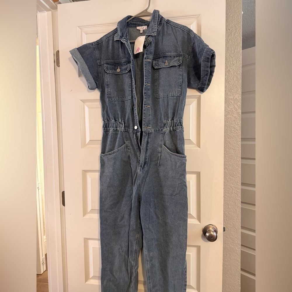 NWT Denim Coverall